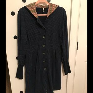 Matilda Jane navy dot Willow jacket